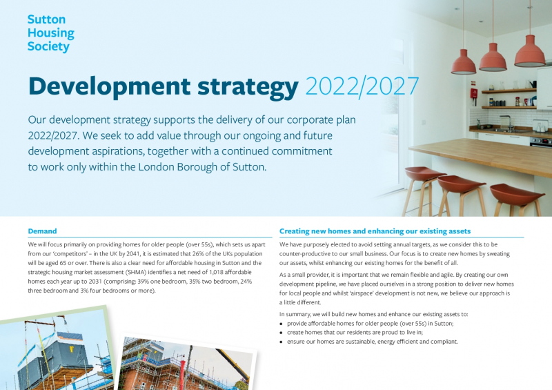 SHS Development strategy 2022-27