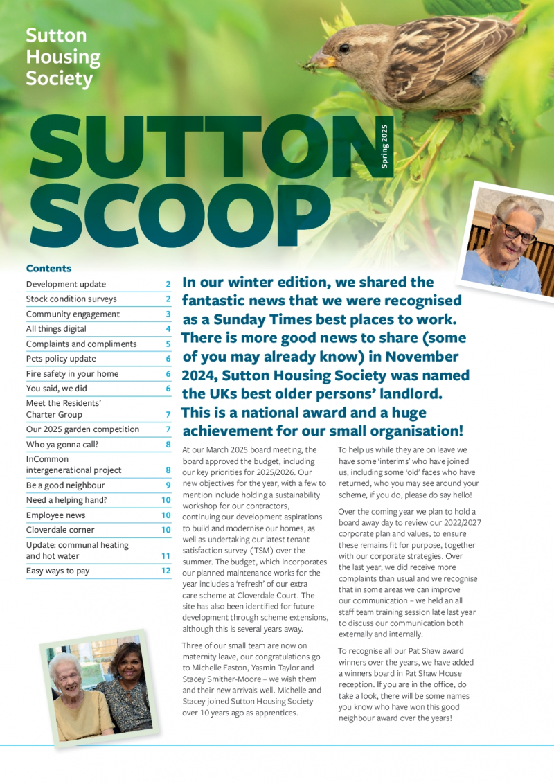 Sutton Scoop: Spring 2025