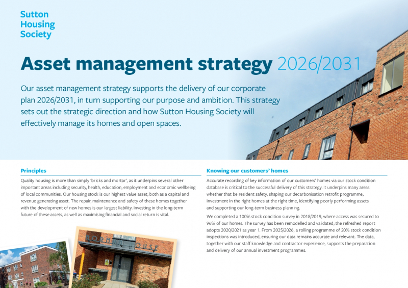 SHS Asset management strategy 2026-2031